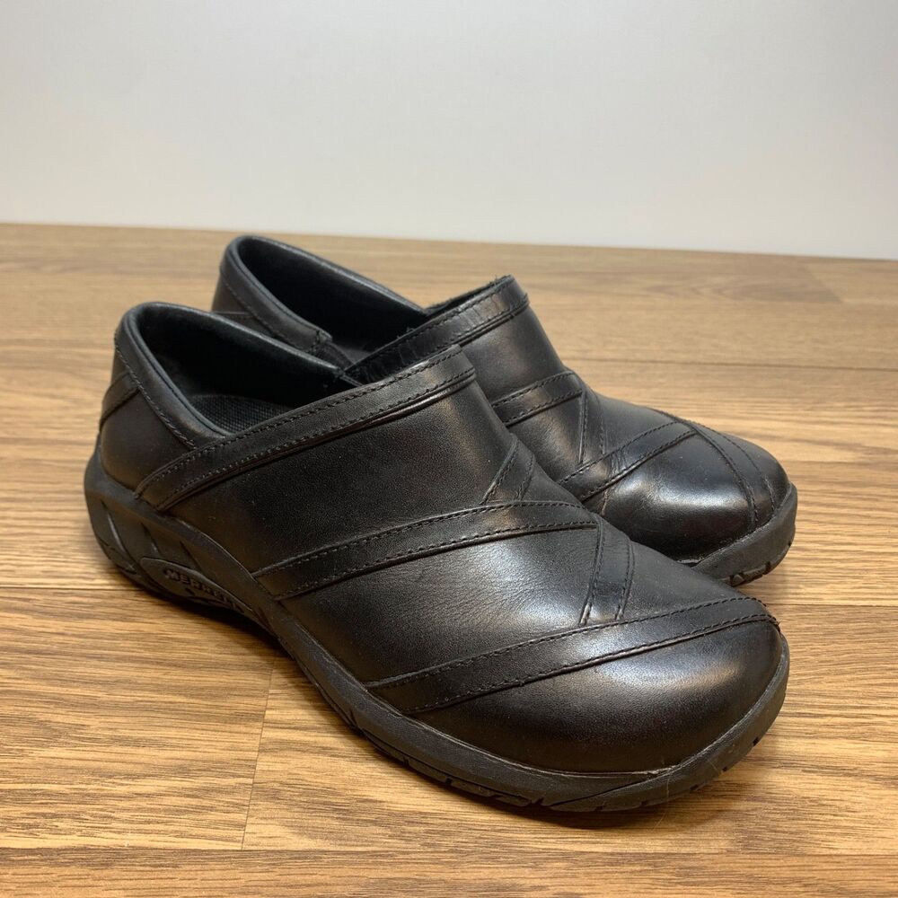 Merrell Shoes Womens 6.5 Encore Eclipse 2 Slip On Black Casual‎ Comfort J46732